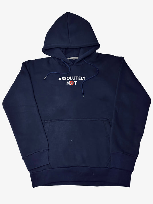 Absolutely Not 804 Navy Blue Hoodie